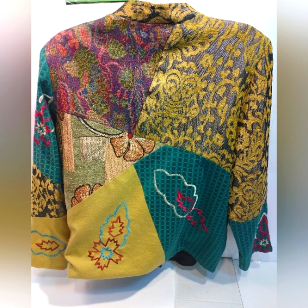 Alex Kim Embroidered Multicolored Jacket